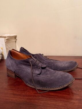 Fiorentini + Baker Dusty Suede Derby Shoes